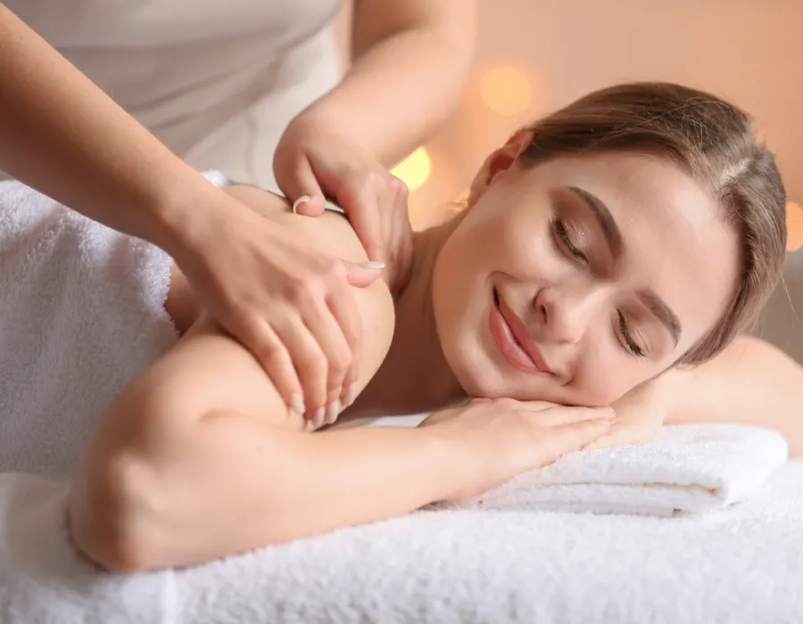 Stock photo of a relaxing treatment